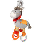 NUK Happy Farm Hračka s klipom Oslík