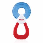 NUBY Hryzačka chladiaca s destilovanou vodou 3m+ modro-červená NUBY Hryzačka chladiaca s destilovanou vodou 3m+ modro-červená