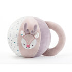 PETITE&MARS Hračka první míček do ruky s chrastítkem Suzi