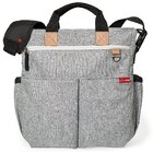 SKIP HOP Taška prebaľovacia Duo Signature grey melange SKIP HOP Taška prebaľovacia Duo Signature grey melange