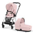 CYBEX Kočík kombinovaný Mios 3.0 Chrome Black Peach Pink Platinum CYBEX Kočík kombinovaný Mios 3.0 Chrome Black Peach Pink Platinum