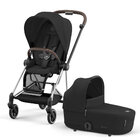 CYBEX Kočík kombinovaný Mios 3.0 Chrome Brown Sepia Black Platinum CYBEX Kočík kombinovaný Mios 3.0 Chrome Brown Sepia Black Platinum