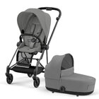 CYBEX Kočík kombinovaný Mios 3.0 Matt Black Mirage Grey Platinum CYBEX Kočík kombinovaný Mios 3.0 Matt Black Mirage Grey Platinum