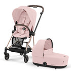 CYBEX Kočík kombinovaný Mios 3.0 Rosegold Peach Pink Platinum CYBEX Kočík kombinovaný Mios 3.0 Rosegold Peach Pink Platinum