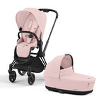 CYBEX Kočík kombinovaný Priam 4.0 Matt Black Peach Pink Platinum CYBEX Kočík kombinovaný Priam 4.0 Matt Black Peach Pink Platinum