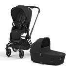 CYBEX Kočík kombinovaný Priam 4.0 Matt Black Sepia Black Platinum CYBEX Kočík kombinovaný Priam 4.0 Matt Black Sepia Black Platinum