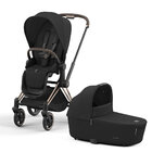CYBEX Kočík kombinovaný Priam 4.0 Rosegold Sepia Black Platinum CYBEX Kočík kombinovaný Priam 4.0 Rosegold Sepia Black Platinum
