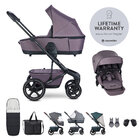 EASYWALKER Set XXL kočík kombinovaný Harvey5 Premium Granite Purple s príslušenstvom