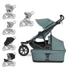 THULE Kočárek Urban Glide 3 Mid Blue/Mid Blue set XXL