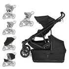 THULE Kočárek Urban Glide 4-wheel Black/Black set XXL