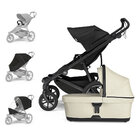 THULE Kočárek Urban Glide 4-wheel Black/Soft Beige set L