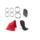 BUGABOO Style set complete Ant Black Neon Red