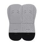 PETITE&MARS Vložka do kočárku Foamy Grey Hills