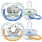 Philips AVENT Šidítko Ultra air Zvířátko 0-6m chlapec, 2 ks Philips AVENT Šidítko Ultra air Zvířátko 0-6m chlapec, 2 ks