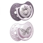 LOVI Utišující dudlík dynamický Botanic 6-18m 2 ks - holka LOVI Utišující dudlík dynamický Botanic 6-18m 2 ks - holka