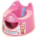POURTY Nočník snadno vylévatelný Pink POURTY Nočník snadno vylévatelný Pink
