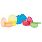 NUBY Miska na svačinu s víčkem, 300 ml, 6 m+ (6 ks) NUBY Miska na svačinu s víčkem, 300 ml, 6 m+ (6 ks)