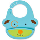 SKIP HOP Zoo Podbradník silikónový Psík 6m+ SKIP HOP Zoo Podbradník silikónový Psík 6m+