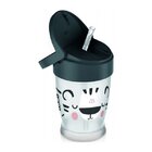 LOVI Můj hrníček se slámkou Salt&Pepper Junior 250 ml LOVI Můj hrníček se slámkou Salt&Pepper Junior 250 ml