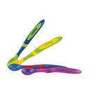 NUBY Lžička s dlouhou rukojetí 4 ks, 6 m+