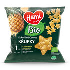 HAMI BIO Chrumky kukuričné-quinoa s výborným ananásom 20 g, 12+ HAMI BIO Chrumky kukuričné-quinoa s výborným ananásom 20 g, 12+