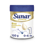 SUNAR Premium 1 Mlieko počiatočné 700 g SUNAR Premium 1 Mlieko počiatočné 700 g