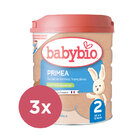3x BABYBIO PRIMEA 2 kojenecké bio mléko 800 g