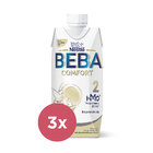 3x BEBA COMFORT HM-O 2 Mléko pokračovací tekuté, 500 ml