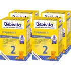4x BEBIVITA Mléko 2 Instantní pokračovací mléčná výživa od uk. 6. měsíce, 500 g