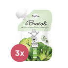 3x POPOTE Kapsička bio brokolice 120 g, 8+ 3x POPOTE Kapsička bio brokolice 120 g, 8+
