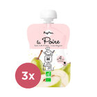 3x POPOTE Kapsička bio hruška 120 g, 4+ 3x POPOTE Kapsička bio hruška 120 g, 4+