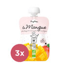3x POPOTE Kapsička bio mango 120 g, 6+
