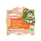 BABYBIO Menu brambory a fazolky s krůtími plátky 230 g