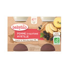 BABYBIO Příkrm jablko borůvky 2x 130 g