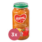 3x HAMI Makaróny s duseným bravčovým, paradajkami a paprikou 250 g - mäsovo-zeleninový príkrm 3x HAMI Makaróny s duseným bravčovým, paradajkami a paprikou 250 g - mäsovo-zeleninový príkrm