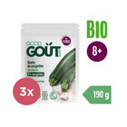 GOOD GOUT BIO Cuketové rizoto s kozím sýrem 3x190 g GOOD GOUT BIO Cuketové rizoto s kozím sýrem 3x190 g