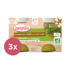 3x BABYBIO Brambory se špenátem 2x 130 g