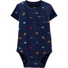 CARTER'S Body krátky rukáv Dinosaur chlapec 6 m /veľ. 68