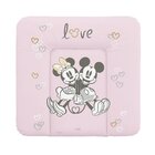 CEBA Podložka prebaľovacia mäkká na komodu (75x72) Disney Minnie & Mickey Pink CEBA Podložka prebaľovacia mäkká na komodu (75x72) Disney Minnie & Mickey Pink