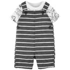 CARTER'S Set 2dílný tričko kr. rukáv, kraťasy na kšandy Stripe Safari chlapec 3m CARTER'S Set 2dílný tričko kr. rukáv, kraťasy na kšandy Stripe Safari chlapec 3m