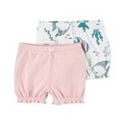 CARTER'S Kraťasy Pink Ocean holka 2ks 3m CARTER'S Kraťasy Pink Ocean holka 2ks 3m