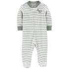 CARTER'S Overal na zip Sleep&Play Stripe Dino chlapec NB/ veľ. 56