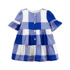 CARTER'S Šaty Blue White holka 9m