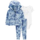 CARTER'S Set 3dílný mikina, tepláky, body kr. rukáv Blue Ocean chlapec LBB 6m CARTER'S Set 3dílný mikina, tepláky, body kr. rukáv Blue Ocean chlapec LBB 6m