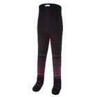 LITTLE ANGEL Pančuchy Outlast® 74-80 čierna / ružová