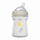 CHICCO Láhev kojenecká sklo Natural Feeling 250 ml neutral 0m+ CHICCO Láhev kojenecká sklo Natural Feeling 250 ml neutral 0m+