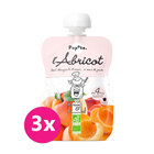 3x POPOTE Kapsička bio meruňka 120 g, 4+