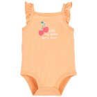 CARTER'S Body na ramínka Orange Cherry holka NB/vel. 56 CARTER'S Body na ramínka Orange Cherry holka NB/vel. 56