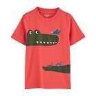 CARTER'S Triko krátký rukáv Red Alligator kluk 12m CARTER'S Triko krátký rukáv Red Alligator kluk 12m