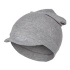 LITTLE ANGEL Šiltovka šmyk dlhá Outlast® veľ.4,45-47cm šedý melír